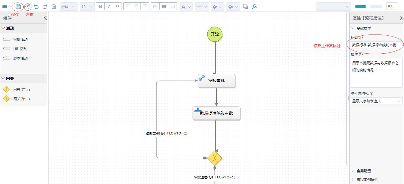 新建标准审批工作流 新建标准审批工作流